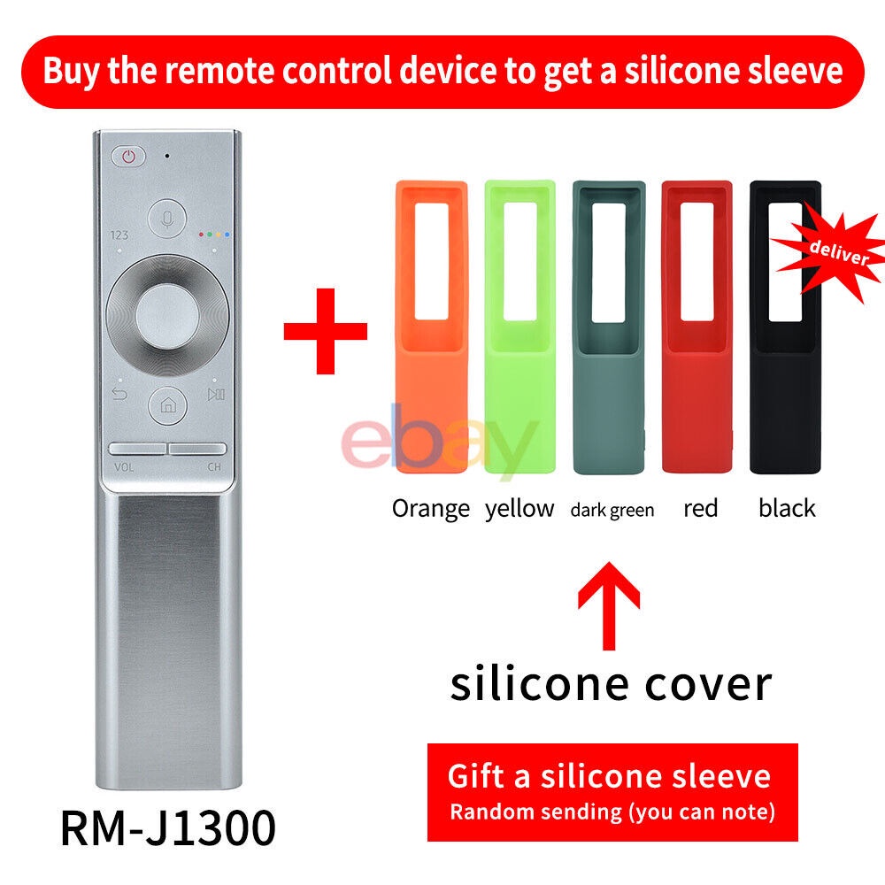 ใหม่ BN59-01270A สําหรับ Samsung 4K Voice TV Remote QA55Q7FAMKXXT BN59-01265A Q7 Q8 Q9 พร้อมฝาครอบ