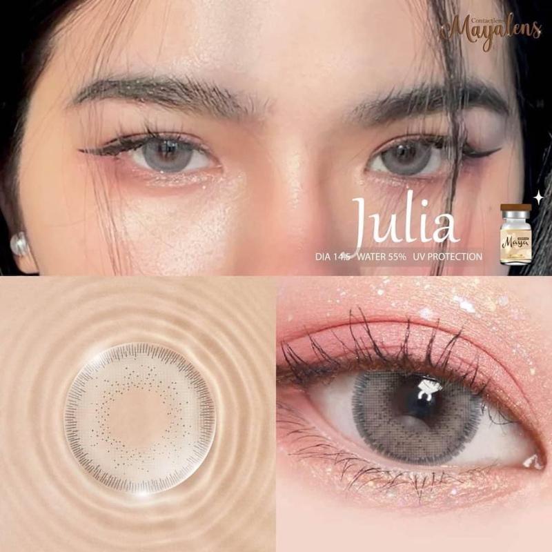 Julia gray mayalens คอนแทคเลนส์ รุ่นโต เลนส์กรองแสง