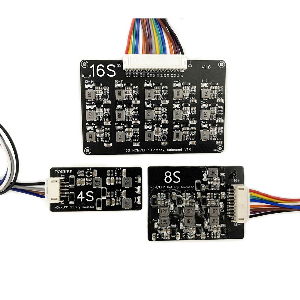 บอร์ดถ่ายโอนพลังงาน แบตเตอรี่ลิเธียม 1.25A BMS Li-ion Lifepo4 สําหรับ Lifepo4 Li-ion 18650 21700 326