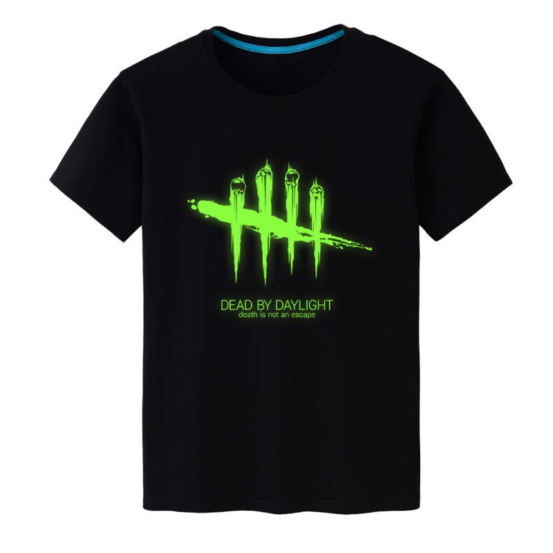 มีหลายสี Xin1- [พร้อมส่ง] เสื้อยืดแขนสั้นลําลอง ผ้าฝ้าย 100% พิมพ์ลายโลโก้เกม Dead By Daylight พลัสไ