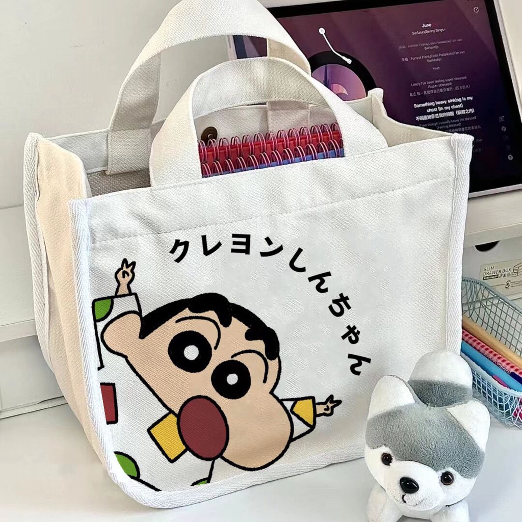 กระเป๋าถือ กระเป๋าใส่อาหารกลางวัน ลายการ์ตูน