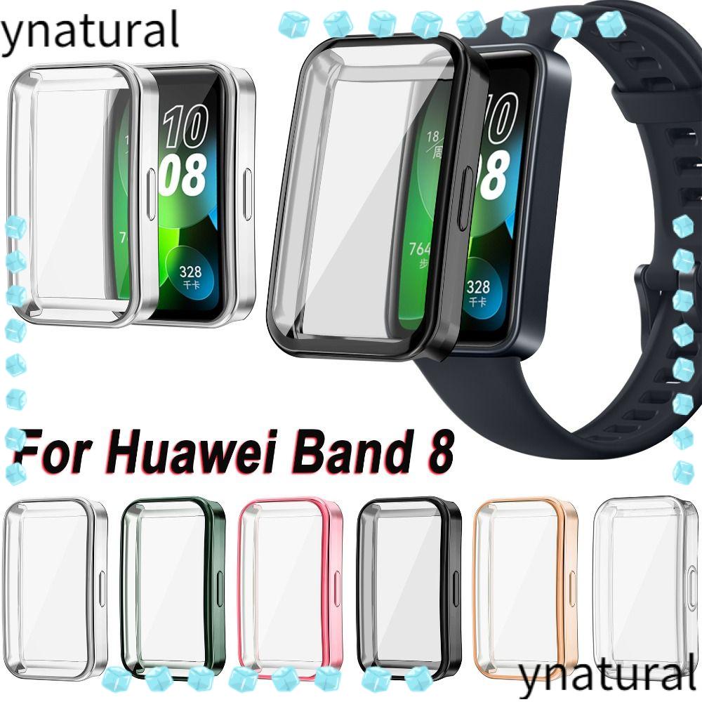 Ynatural TPU นิ่ม กันชน สมาร์ทวอทช์ สําหรับ Huawei Band 8