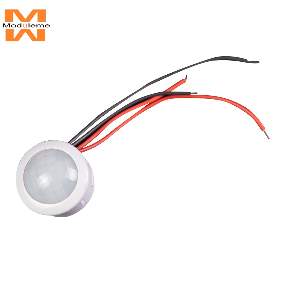สวิตช์เซนเซอร์ตรวจจับร่างกายมนุษย์ อินฟราเรดอัตโนมัติ LED PIR