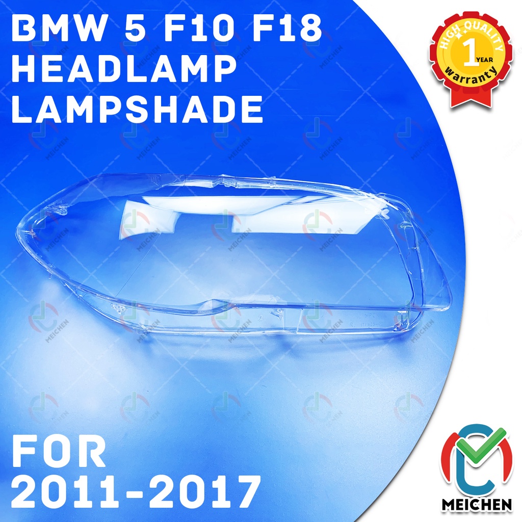 BMW 5 F10 F18 Headlamp Cover (2011-2017) 520 523 525 535 530 เลนส์ไฟหน้า ฝาครอบไฟหน้า ไฟหน้ารถยนต์ ไฟหน้าสําหรับ ฝาครอบไฟหน้าตรงรุ่น ฝาครอบเลนส์  headlamp cover ไฟหน้า โคมไฟหน้า ฝาครอบเลนส์