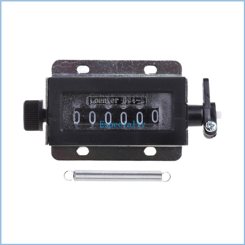 Esp 0-999999 เครื่องนับจํานวน 6 หลัก D94-S แบบดึง รีเซ็ตได้