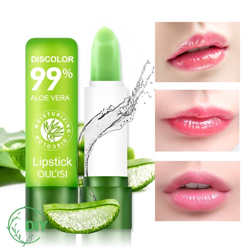 ลิปอโลเวร่า 99% ลิปว่านหางจระเข้ Lip PEIYEN aloe vera ช่วยเพิ่มความชุ่มชื้น สำหรับริมฝีปาก