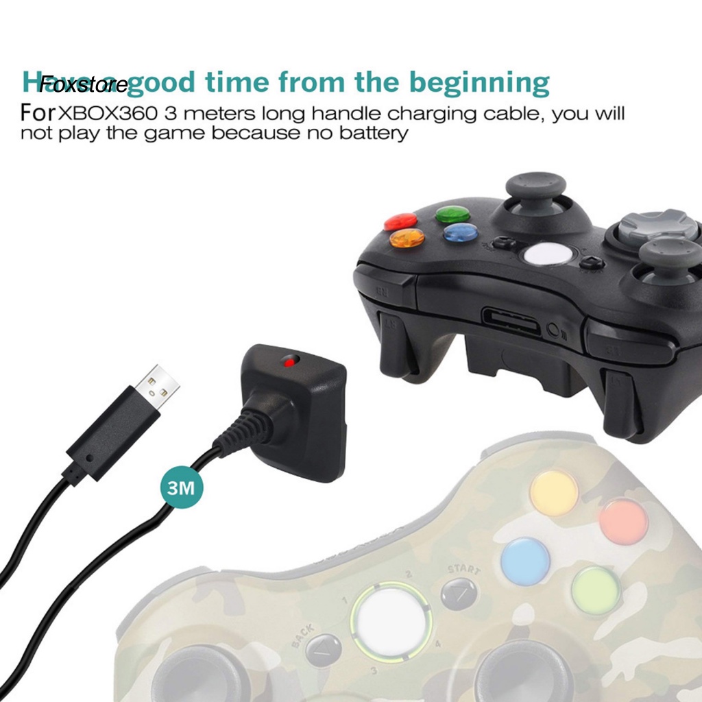 [Fx] ชุดที่ชาร์จแบตเตอรี่ แบบเปลี่ยน สําหรับ Xbox 360 - รูปที่ 5