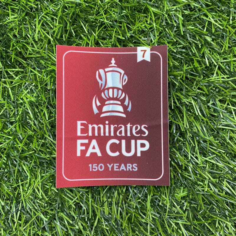 ใหม่ fa cup 7times patch sleep badge