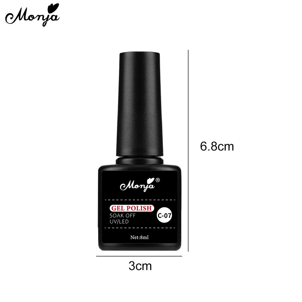 Monja สีเจล มีหลายสี  ทันสมัย ​​อ่อนเยาว์ ใช้เครื่องอบผ้า - รูปที่ 4