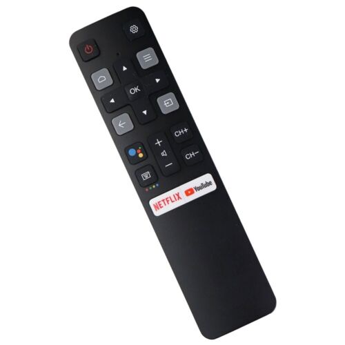 ยี่ห้อใหม่ RC802V FNR1 เหมาะสําหรับ TCL TV Voice รีโมทคอนโทรล 49P30FS 43S6500 55P715 55C715