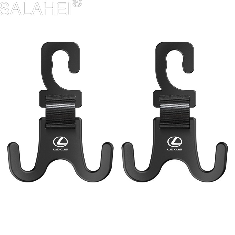 4 ชิ้นรถที่นั่ง Headrest Hook แขวนจัดเก็บสําหรับ Lexus RX 300 คือ 250 300 GX 400 460 UX 200 NX LX GS ES