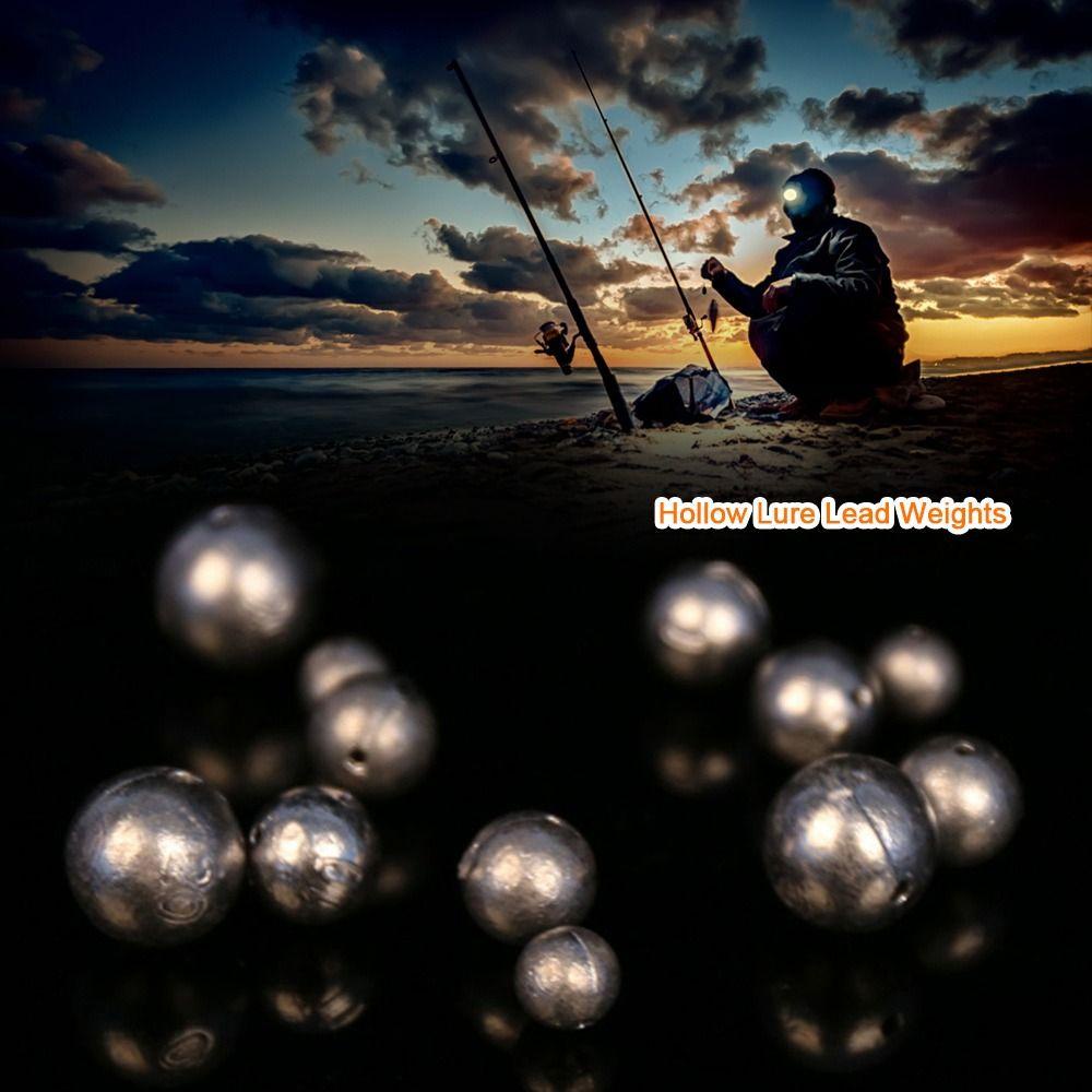 Yueji ตะกั่วถ่วงน้ําหนัก 1 กรัม 2 กรัม 3 กรัม 4 กรัม 5 กรัม 6 กรัม 7.5 กรัม 9 กรัม 10 กรัม 2023 สําหรับตกปลา 10 ชิ้น