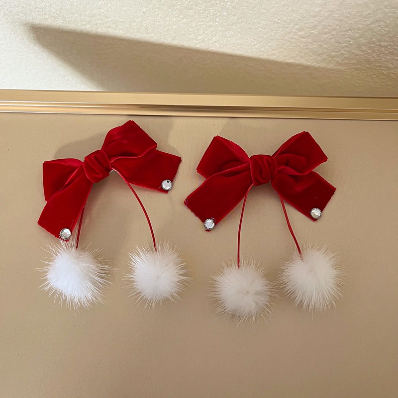 พร้อมส่ง กิ๊บติดผม สีแดง สําหรับเด็กผู้หญิง 1 ชิ้น - รูปที่ 7