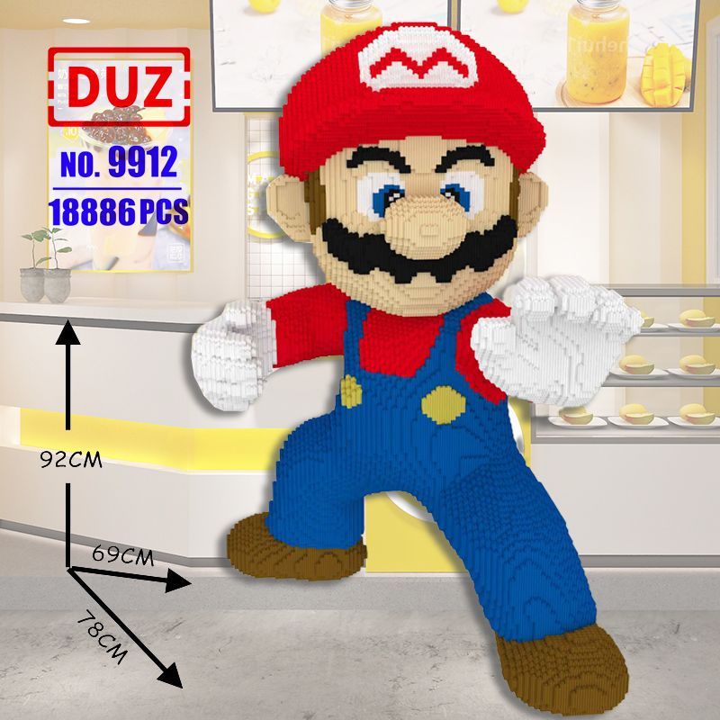 บล็อกตัวต่อเลโก้ Super Mario ขนาดเล็ก ของเล่นสําหรับเด็ก และผู้ใหญ่