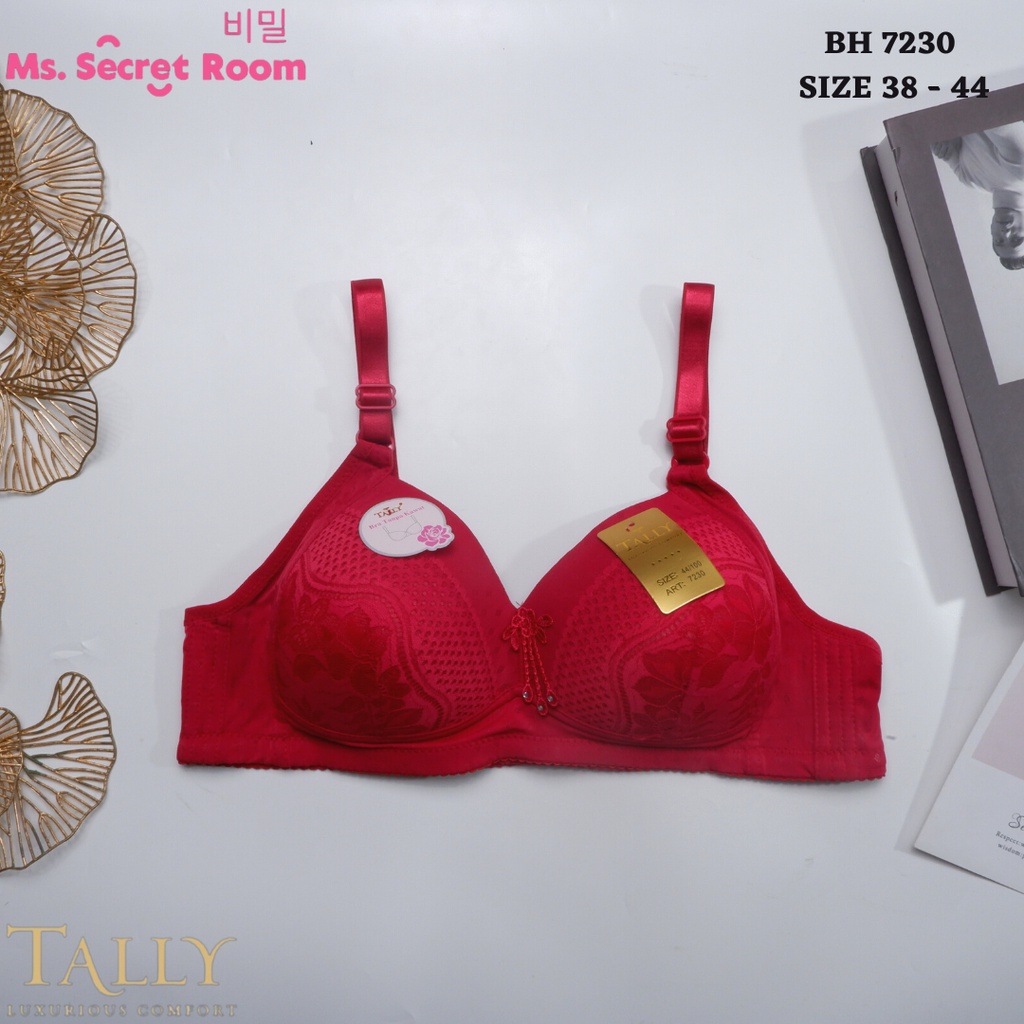 SALLY BRA BH 7230 I CUP CI THIN FOAM I WIRELESS I HOOK 3 I SIZE 38 - 44
