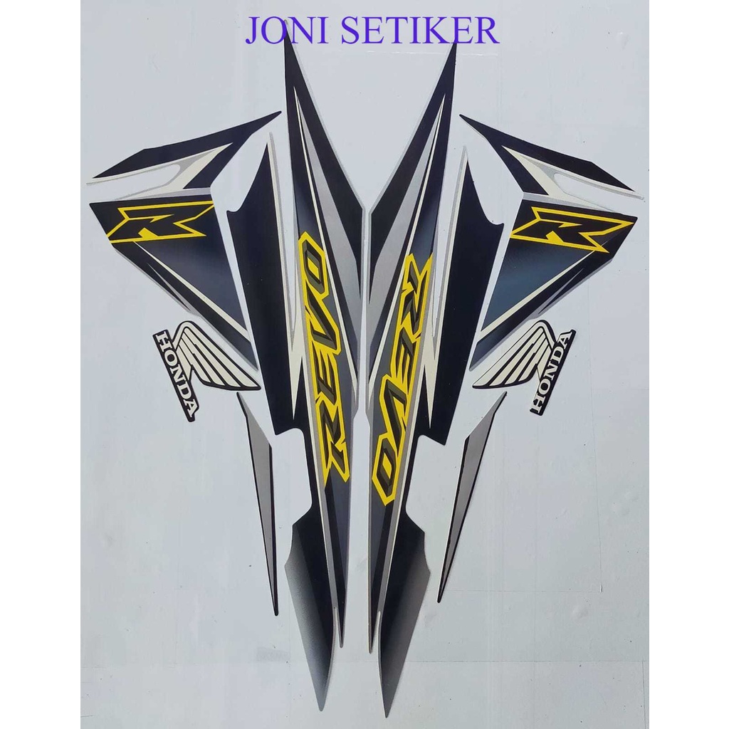 สติ๊กเกอร์ STRIPING & BODY LINE สําหรับ OLD REVO 2008 SILVER STANDARD/KAWAN NINE9