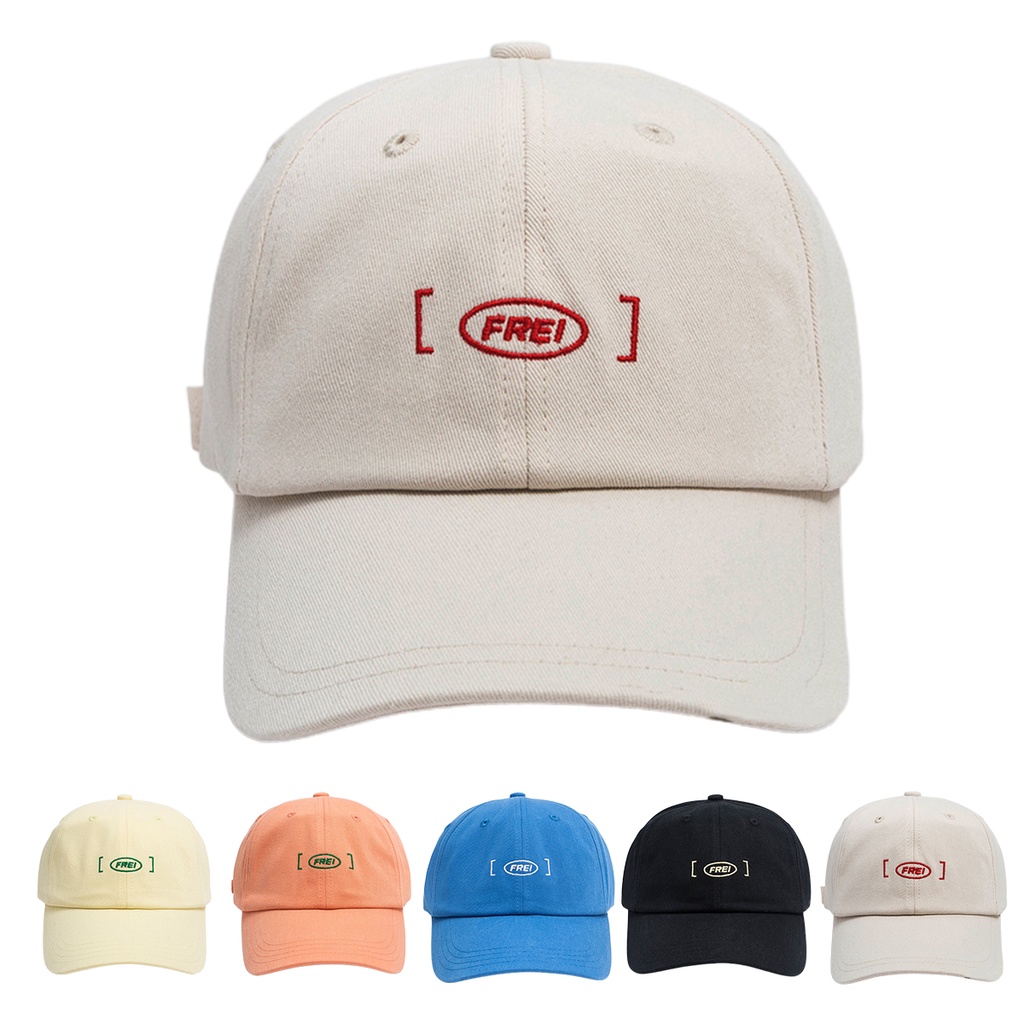 หมวกแก๊ปเบสบอล "FREI" ปรับสายได้ แฟชั่นเกาหลี กันแดด ของดีต้องมีติดตัว