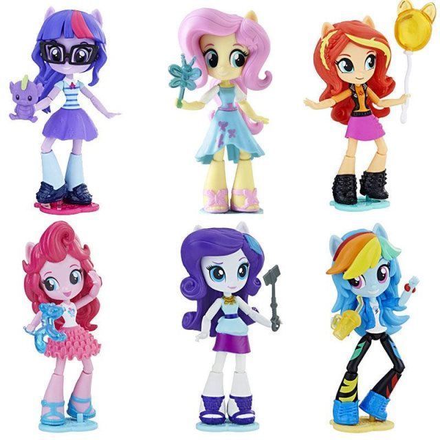 Hasbro My Little Pony Equestria Girls Mini Series Girls Play House Toy Gift Doll สีม่วง