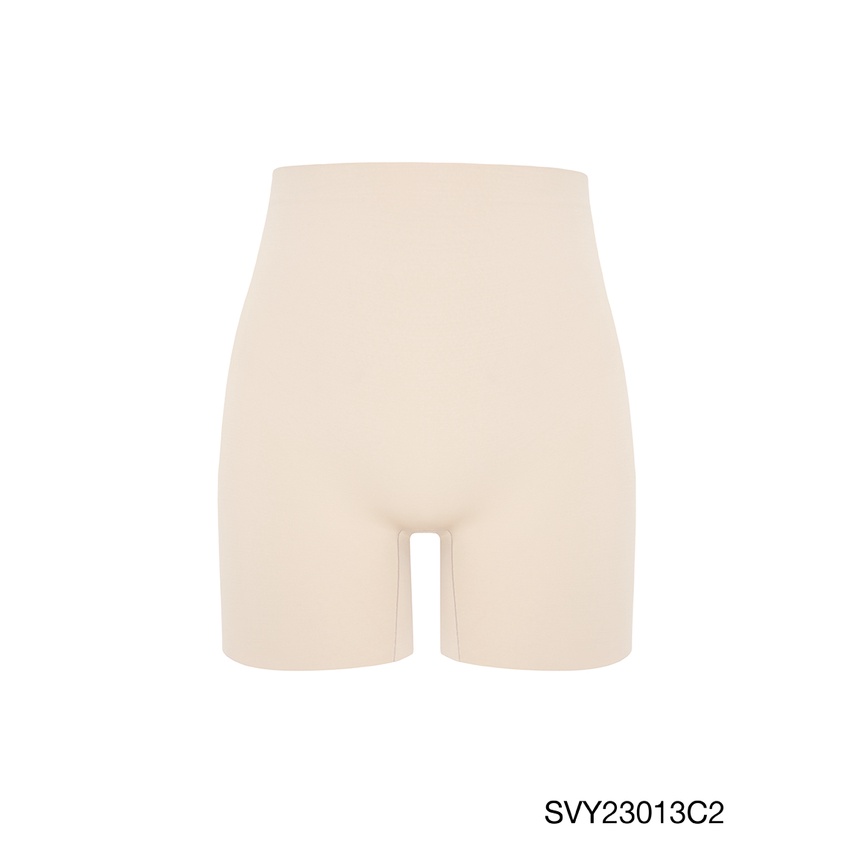 SABINA | Seamless Shapewear กางเกงกระชับสัดส่วนเอวปานกลาง รหัส SVY23013C2 สีเนื้ออ่อน