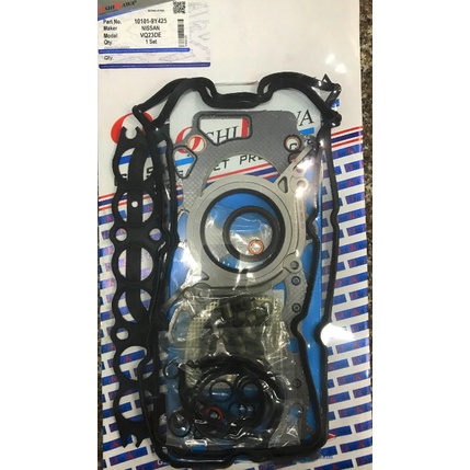 ประเก็นครบชุด พร้อมประเก็นฝาสูบ ปะเก็นชุดใหญ่ นิสสัน เทียน่า เจ31 nissan Trana J31 (2.3L) VQ23DE VQ2