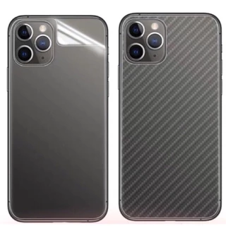 🔥ฟิล์มหลังลายเคฟล่า🔥ใช้สำหรับ iPhone 11 17 13 6 6S 7 8 Plus SE 16 XR XS Max 11 12 13 14 Pro Max 14 15 Plus 12 13 mini