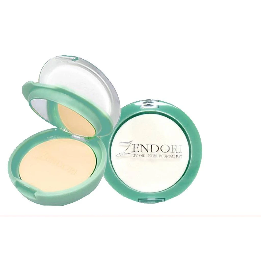 ♦️ของแท้·ส่งด่วน·ถูก♦️Zendori UV Oil-Free Foundation SPF12 : แป้งเซนโดริ ยูวี ออยล์ฟรี x 1 ชิ้น dayse