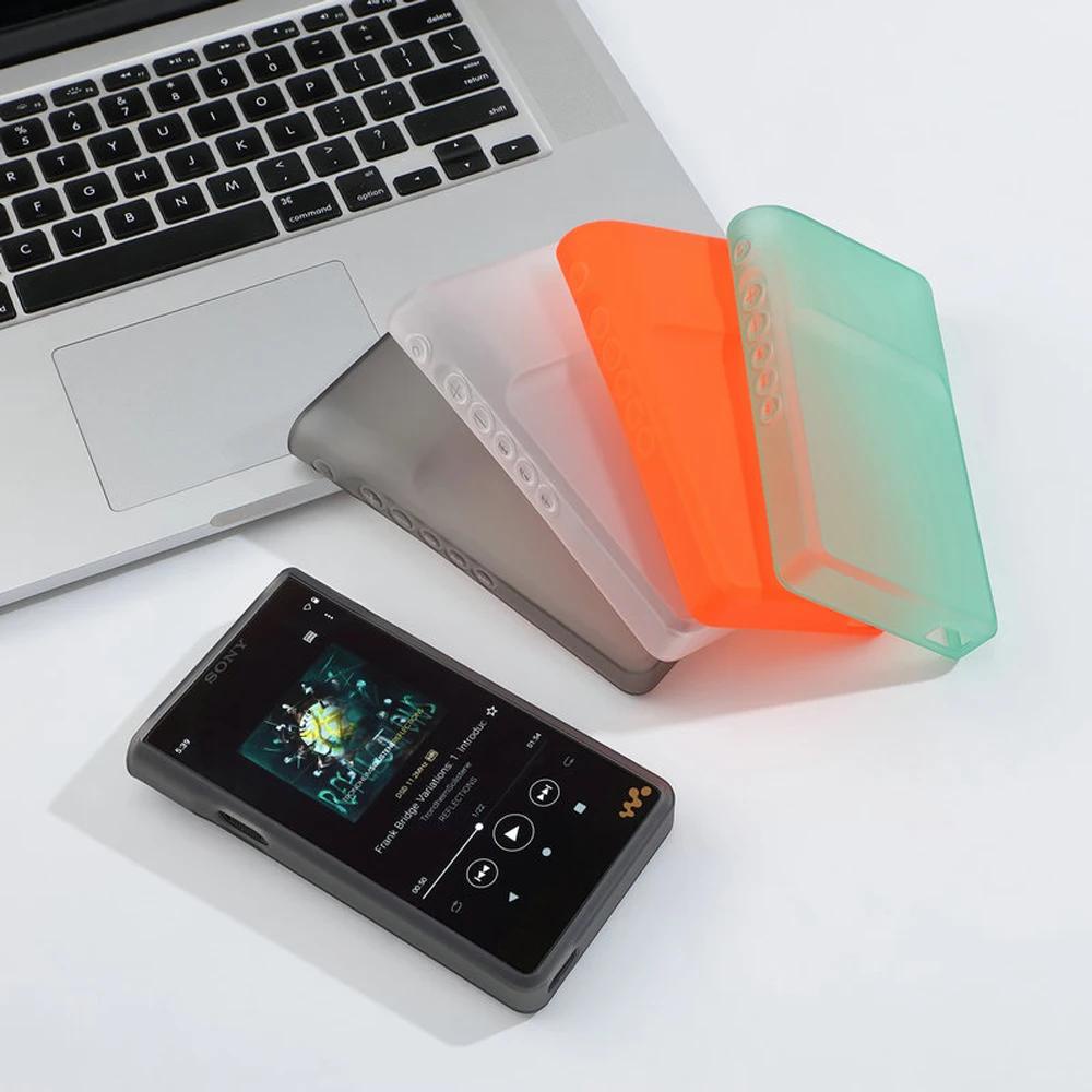 เคสโทรศัพท์มือถือแบบนิ่ม TPU ใส ผิวด้าน หลากสี สําหรับ Sony Walkman NW-WM1AM2 WM1AM2 NW-WM1ZM2 WM1ZM