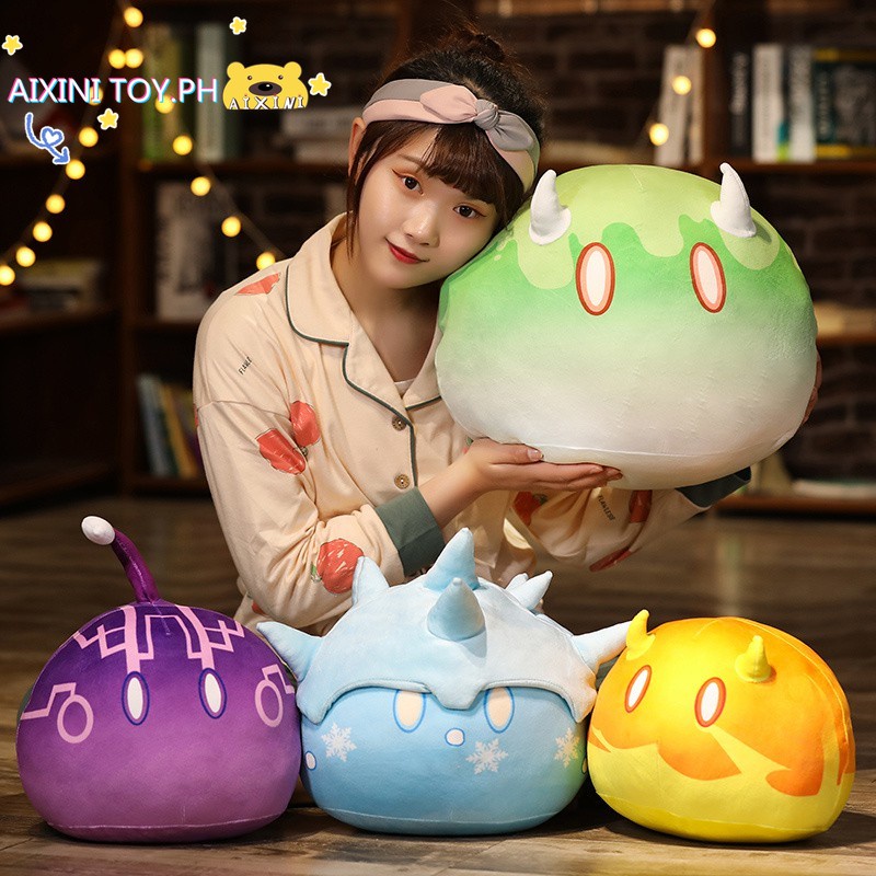 Genshin Slime AIXINI หมอนตุ๊กตานุ่ม รูปสไลม์ ขนาด 30 ซม.
