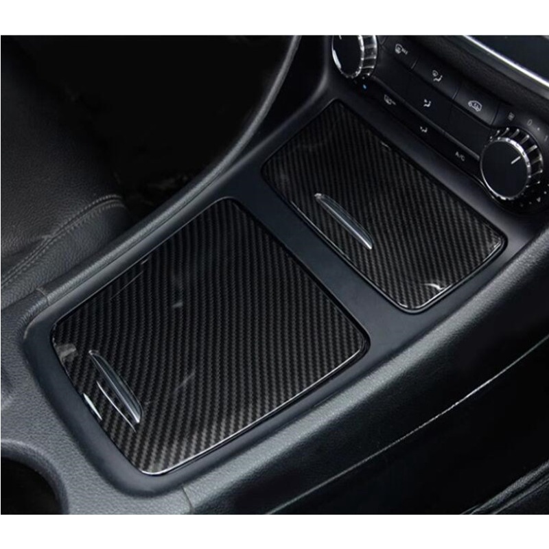 สําหรับ Mercedes Benz CLA GLA A Class W117 W176 X156 ABS รถ Center กล่องเก็บแผง Trim ฝาครอบ ราคา ถูกที่สุด ดีลบีเคเค แกลเลอรีภาพที่ 5