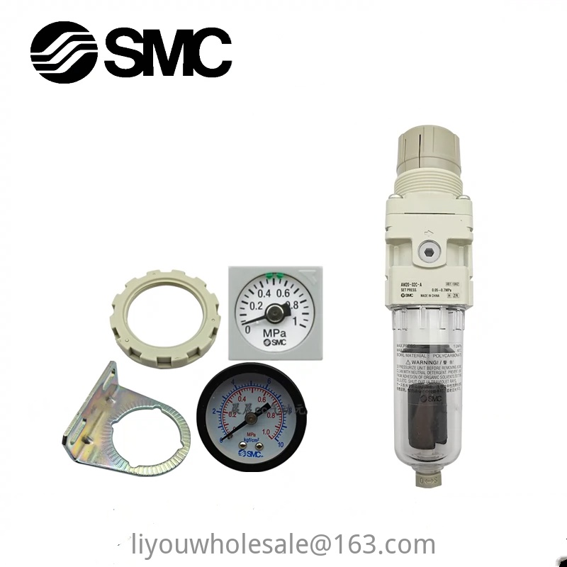 SMC วาล์วลดแรงดันกรอง AW20/AW30/AW40-02-03-04/B/G/D/BD/BG/BDG/C/BCG-A