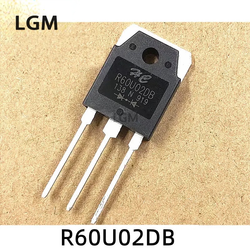 ใหม่ แท้ วงจรรวม TO-247 60A200V R60U02DB สําหรับเครื่องเชื่อม 5 2 1 ชิ้น