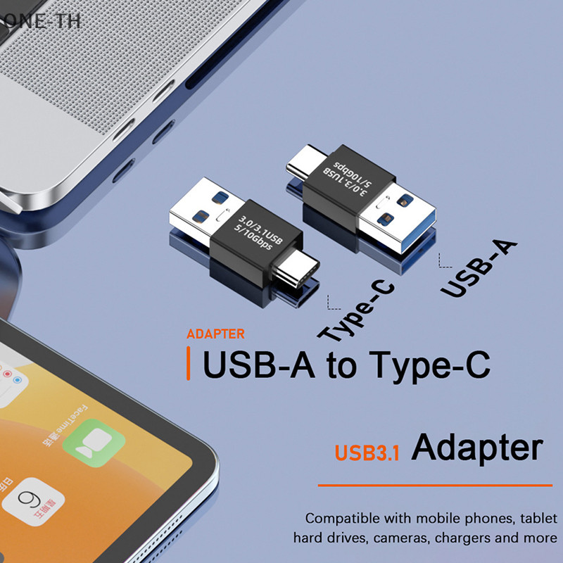 One-th อะแดปเตอร์เชื่อมต่อ USB 3.1 Coupler Female เป็น USB Type C Female ความเร็วสูง