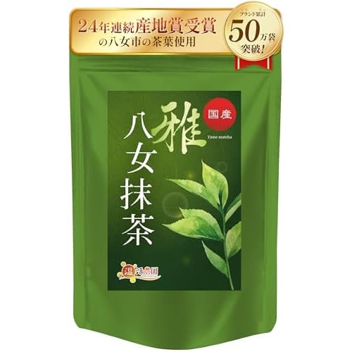 Onkatsu Farm Yame Matcha Miyabi ผลิตในญี่ปุ่น (30g/รางวัลพื้นที่การผลิต/24 ปีซ้อน) ผงมัทฉะคุณภาพสูง 