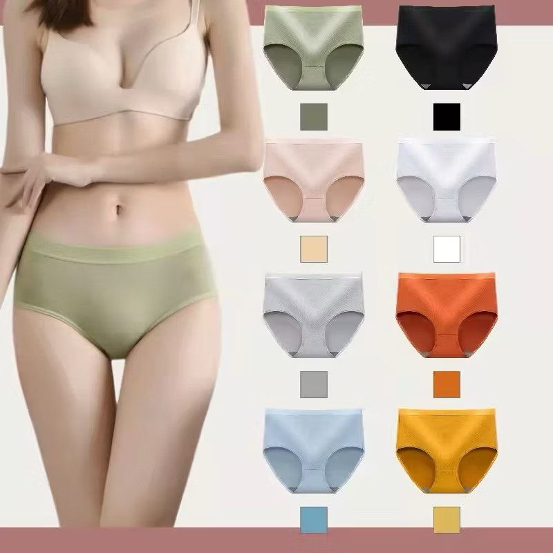 กางเกงใน สีสดใส ผ้าหนา เอวมีขอบ