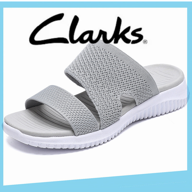 Clarks รองเท้าผู้หญิง Clarks ผู้หญิง Clarks รองเท้าแตะ รองเท้าผู้หญิง รองเท้าส้นแบน รองเท้าแตะ Clark