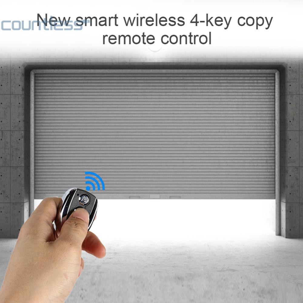 รีโมทคอนโทรล Universal Clone Remote Wireless สําหรับโรงรถประตูอัตโนมัตินาฬิกาปลุก U [courless.th]