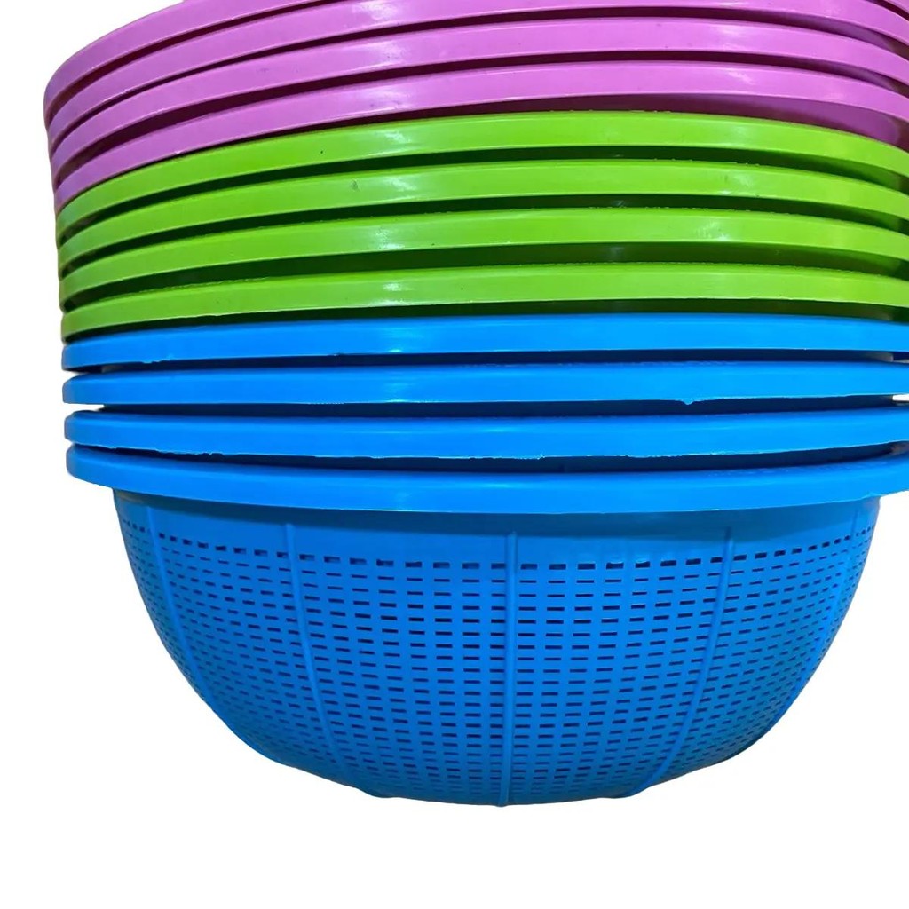 ตะกร้ากลมสีหวานNo 888 ขายยกโหล125บาทมี12ชิ้น