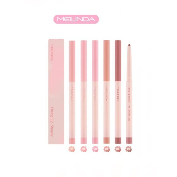MEILINDA  ฟิตติ้ง ลิป เชปเปอร์ ลิปไลเนอร์