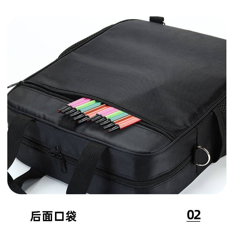 Tote Bag กระเป๋าใส่หนังสือพกพา กระเป๋ากวดวิชา กระเป๋าแฟ้ม - รูปที่ 2