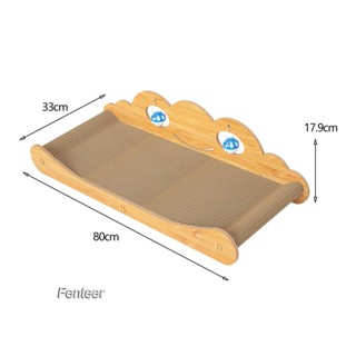 [Fenteer] แผ่นข่วนเล็บ สําหรับสัตว์เลี้ยง แมว ในร่ม ปกป้องพรม โซฟา