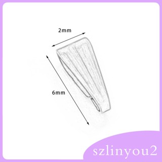 [szlinyou2] ตะขอเชื่อมต่อโลหะ สําหรับทําเครื่องประดับ DIY 200 ชิ้น