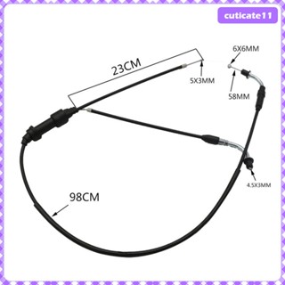 [Cuticate1] สายเคเบิลควบคุมคันเร่งรถจักรยานยนต์ 39 นิ้ว สําหรับ PW80 Dirt Bike1983-2006
