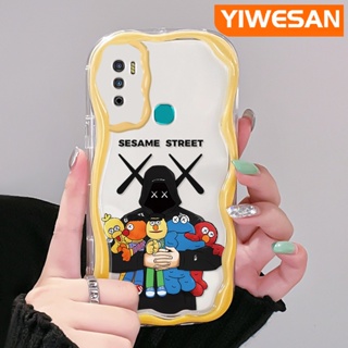 เคสโทรศัพท์มือถือแบบนิ่ม ใส กันกระแทก ลายการ์ตูน Sesame Street สําหรับ Infinix Hot 9 Pro Hot 9 Play Hot 12 Play