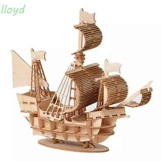 Lloyd โมเดลเครื่องบินไม้ 3D ของเล่นสําหรับเด็ก