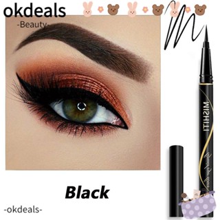 Okdeals ดินสออายไลเนอร์ เนื้อแมตต์ กันน้ํา แห้งเร็ว สําหรับแต่งหน้า