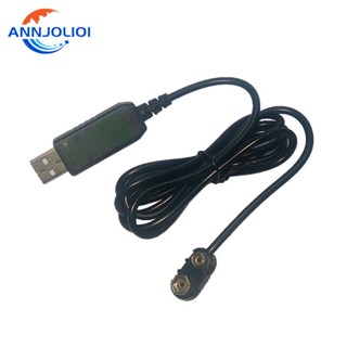 Ann สายเคเบิลพาวเวอร์ซัพพลายแบตเตอรี่ 9V USB แบบเปลี่ยน สําหรับมัลติมิเตอร์ ไมโครโฟน กีตาร์ 2 เมตร 9 โวลต์