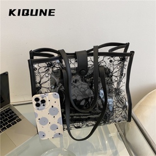 KIQUNE  กระเป๋าผู้หญิงสะพายข้าง กระเป๋าสะพาย ข้าง 2023 NEW   Unique Korean Style พิเศษ Chic L91TWJI 37Z230910