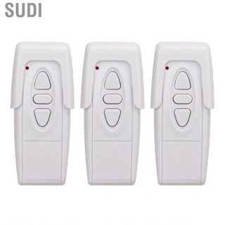 Sudi 3PCS Garage Door  Button Switchs ABS 433Mhz Switch