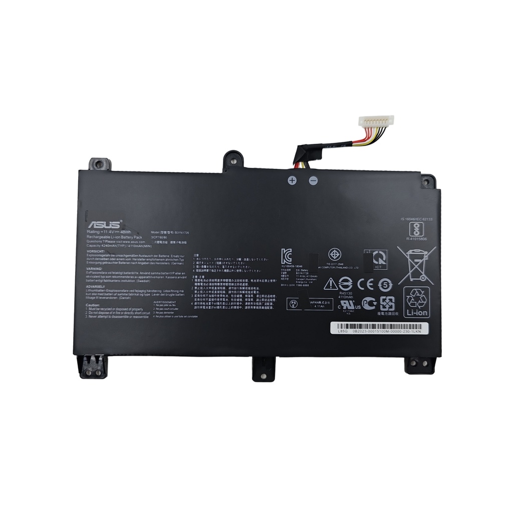 แบตเตอรี่ โน๊ตบุ๊ค BATTERY B31N1726 ASUS ROG STRIX G531GD GL542LI