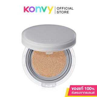 ROM&amp;ND Nu Zero Cushion 15g โรแมนด์ คุชชั่นเนื้อกึ่งแมท บางเบา สบายผิว ติดทนนนาน.